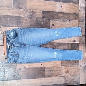 NWT Levi's 721 High Rise Skinny Light Wash Distressed Jeans Sz 31 Women